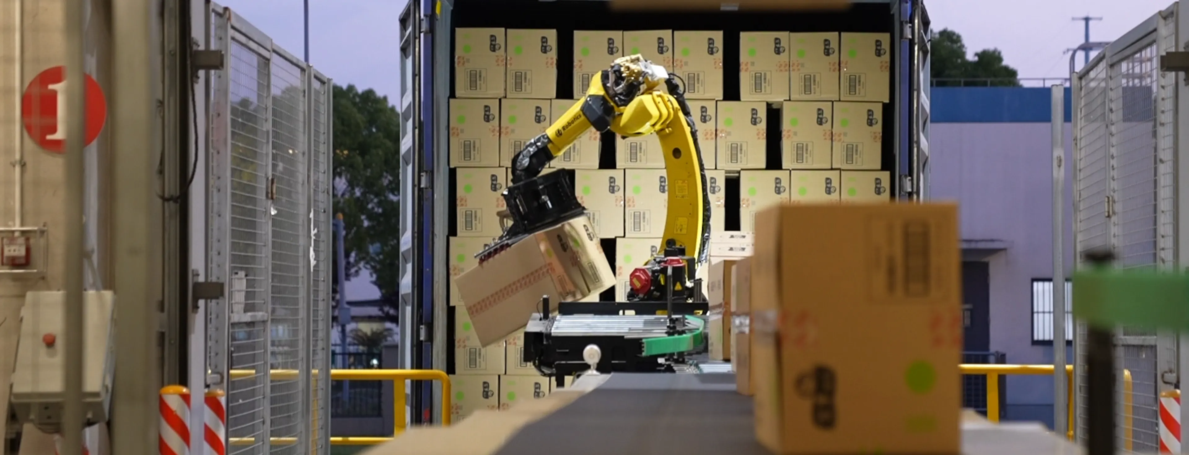 RockyOne Mobile Manipulation Robot automates truck loading for a leading global food brand