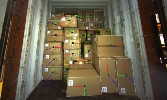 RockyOne incluye Módulo de Visión 3D para manejar diversos tipos y tamaños de cajas en contenedores
