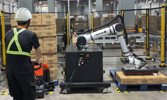 RockyLight dispone di Sistema Sicurezza LiDAR per automazione logistica sicura